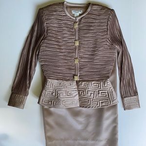 George F. Couture Vintage Evening Suit